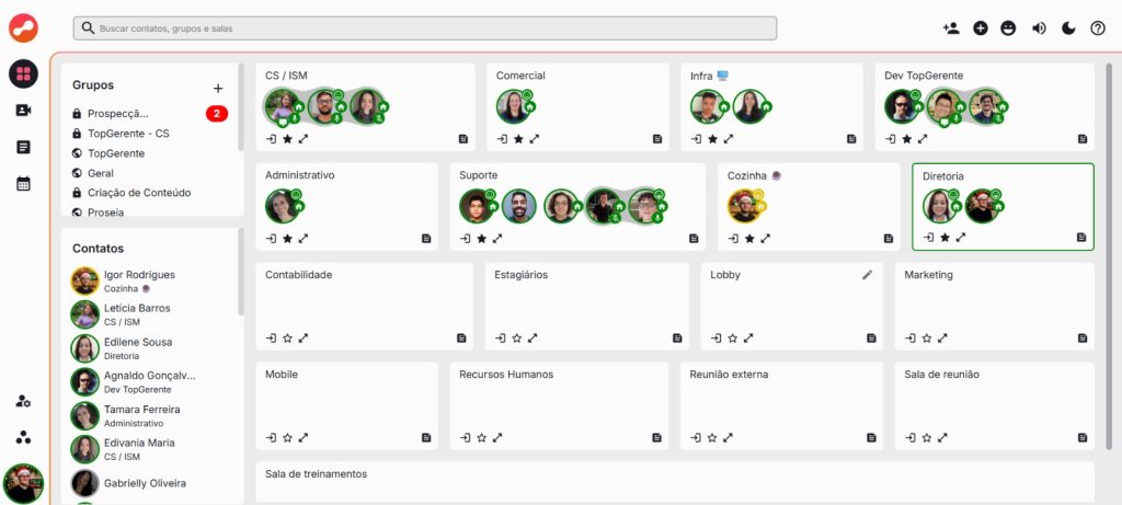 proseia alternativa ao slack