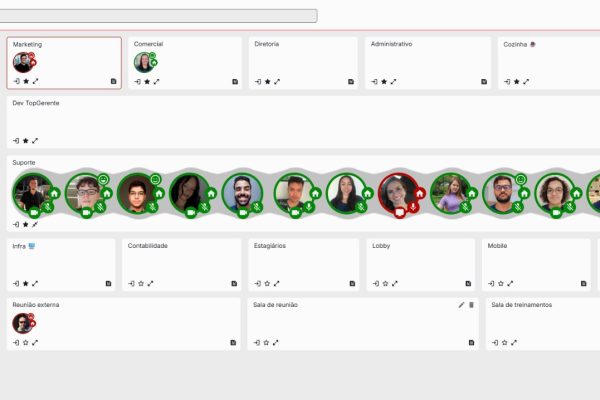 Reuniões instantâneas com drag & drop de avatares: como o Proseia revoluciona a colaboração
